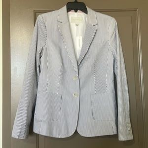 Banana Republic striped blazer